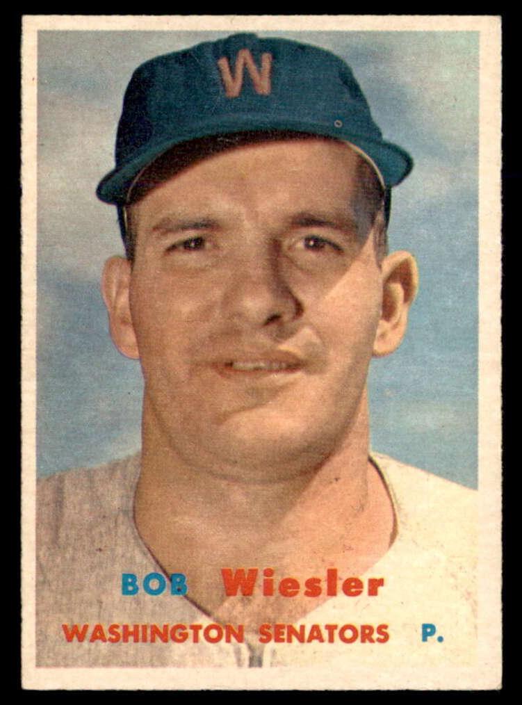 1957 Bob Wiesler #126