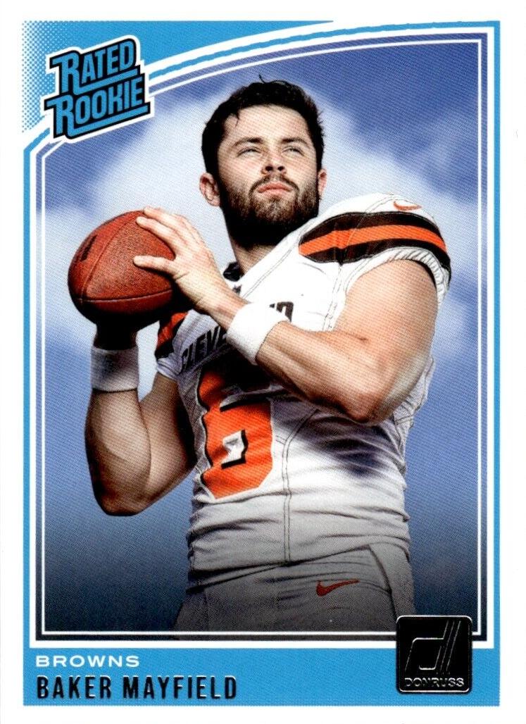 2018 Panini Donruss Base #303 Baker Mayfield front
