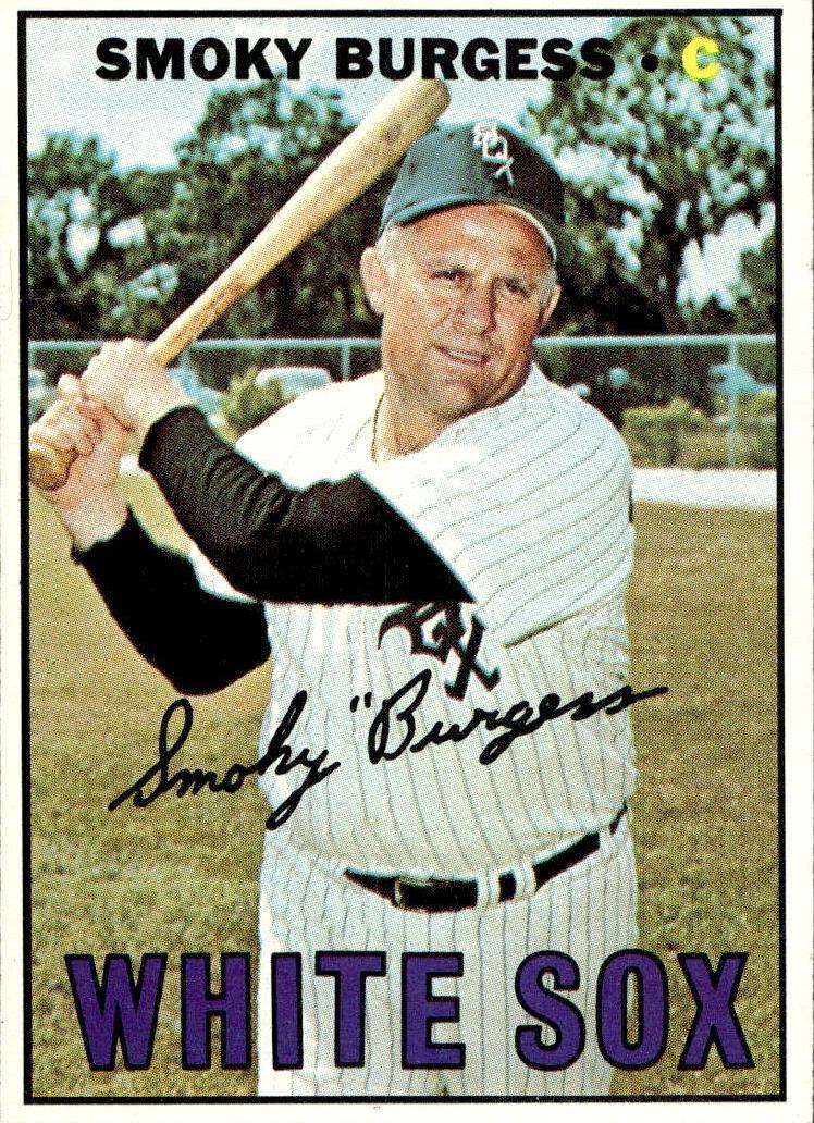 1967 Topps Smoky Burgess #506 card
