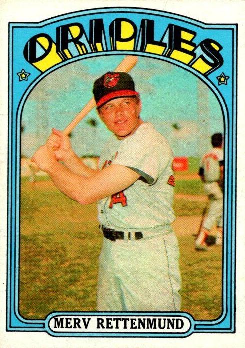 1972 Topps Merv Rettenmund #235 card