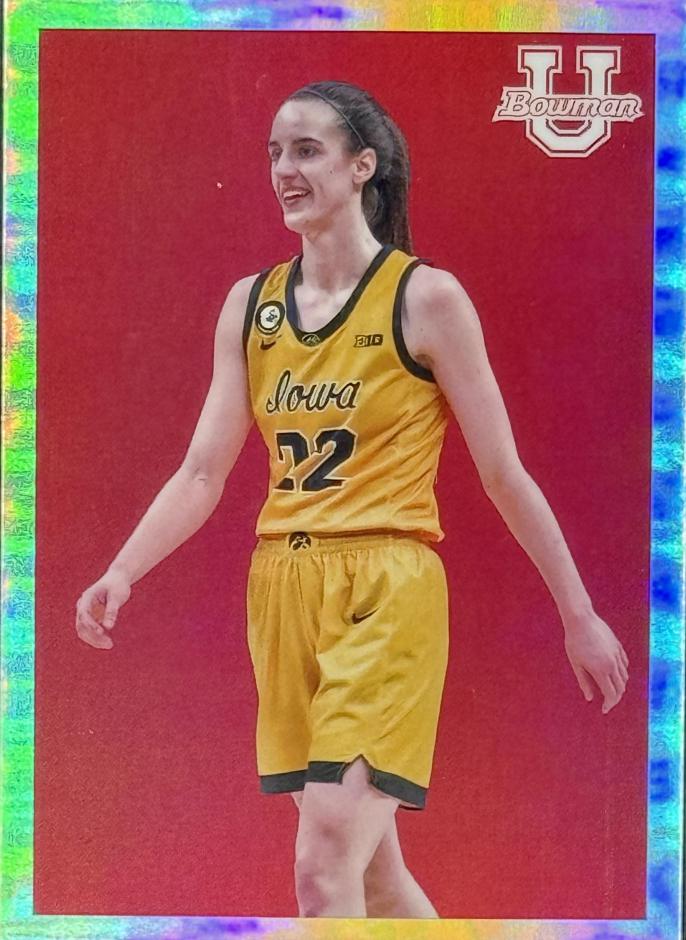 2022 Bowman Chrome University 2009 Caitlin Clark #09B-30 card