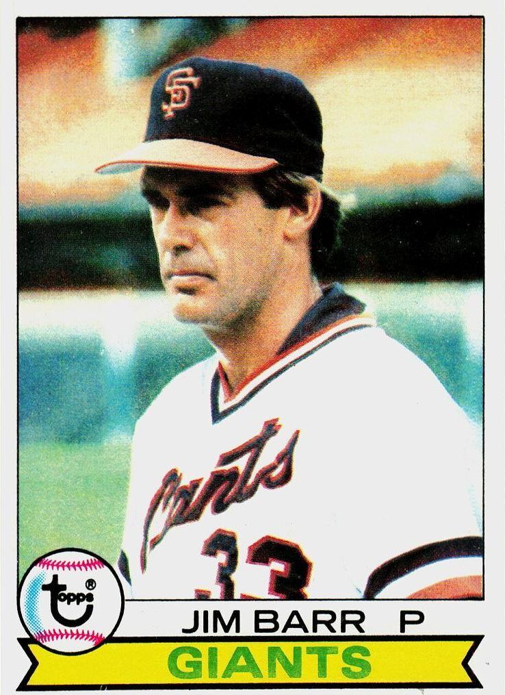 1979 Topps Jim Barr #461 card