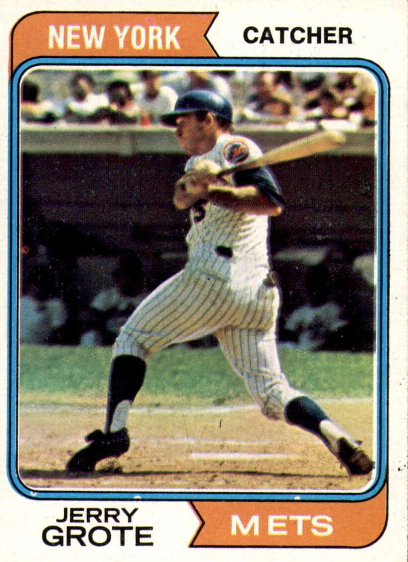 1974 Topps Jerry Grote #311 card