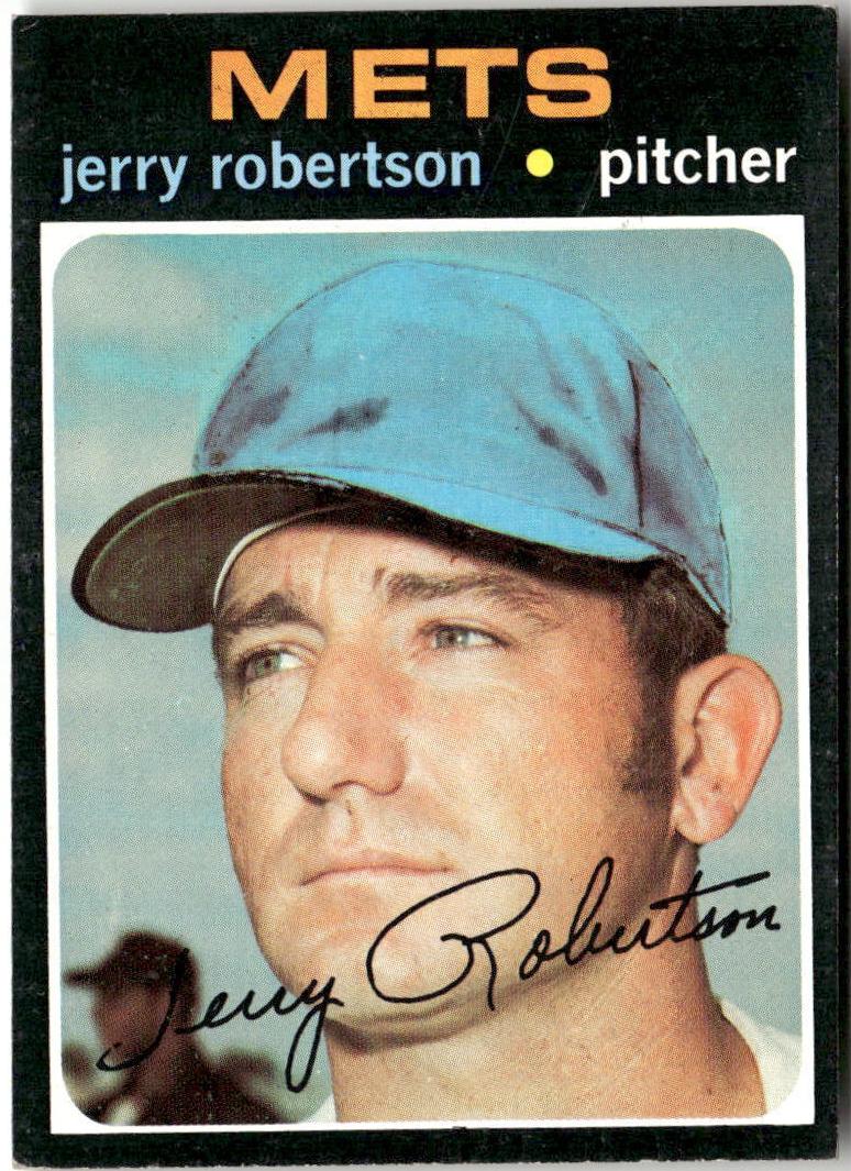 1971 Topps Jerry Robertson #651 card