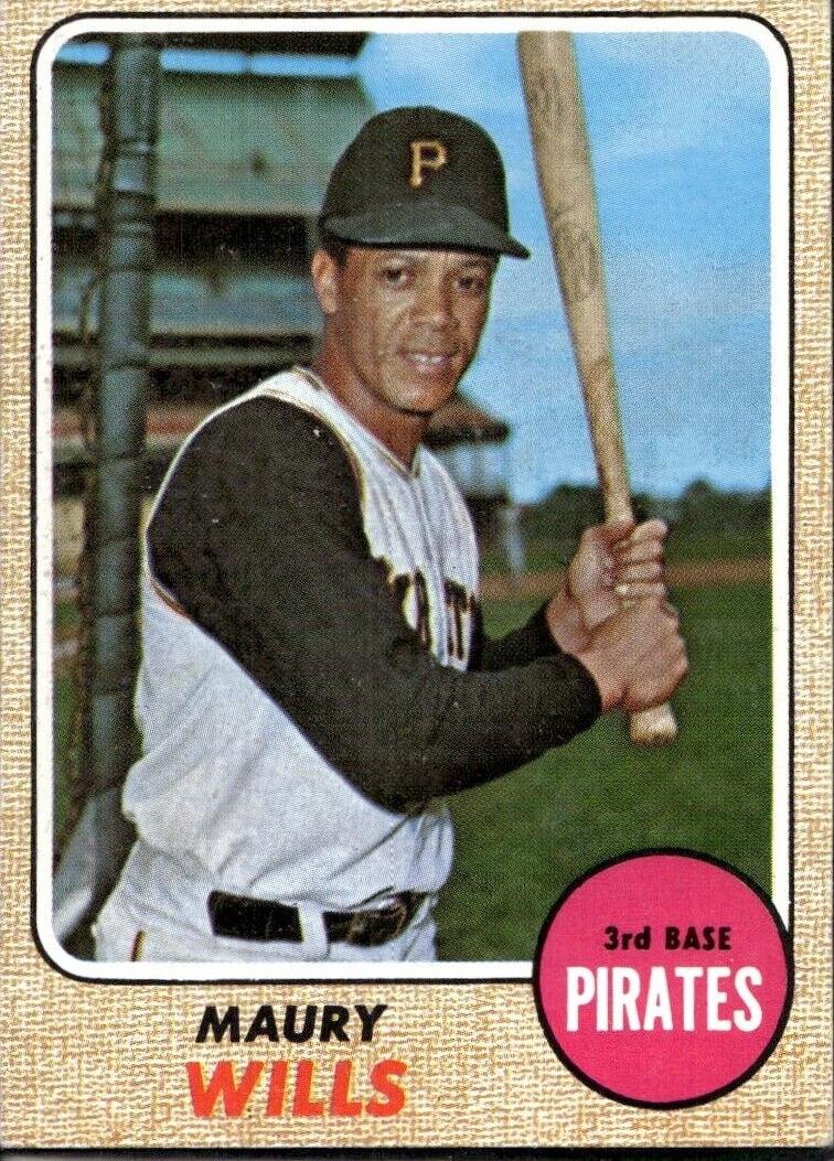 1968 Maury Wills #175