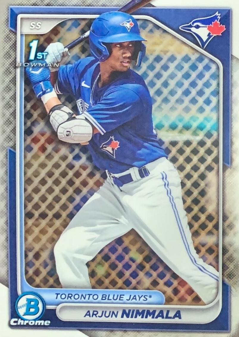 Arjun Nimmala 2024 Bowman Chrome Prospects card