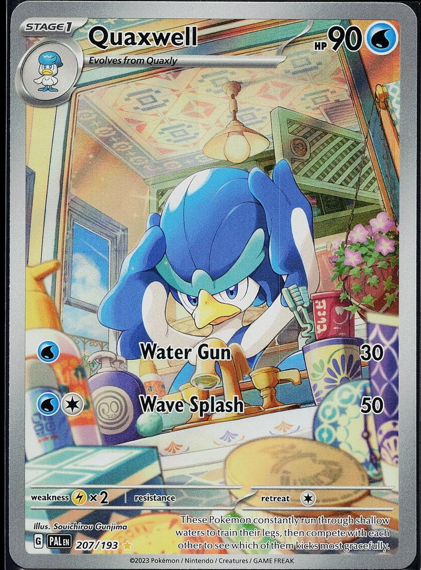Quaxwell 2023 Pokemon Scarlet & Violet Paldea Evolved