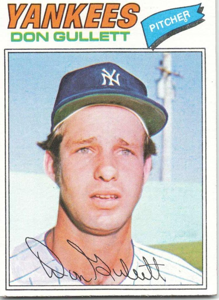 1977 Topps Don Gullett #15 card