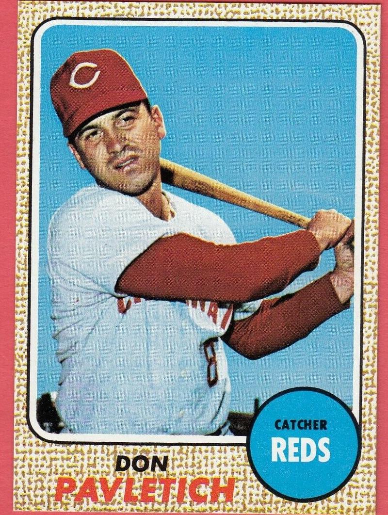 1968 Topps Don Pavletich #108 card