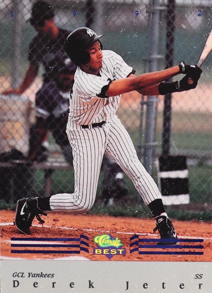 1992 Derek Jeter [Blue Bonus] #BC22
