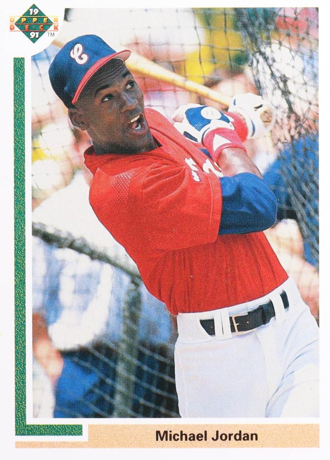 Michael Jordan 1991 Upper Deck Baseball