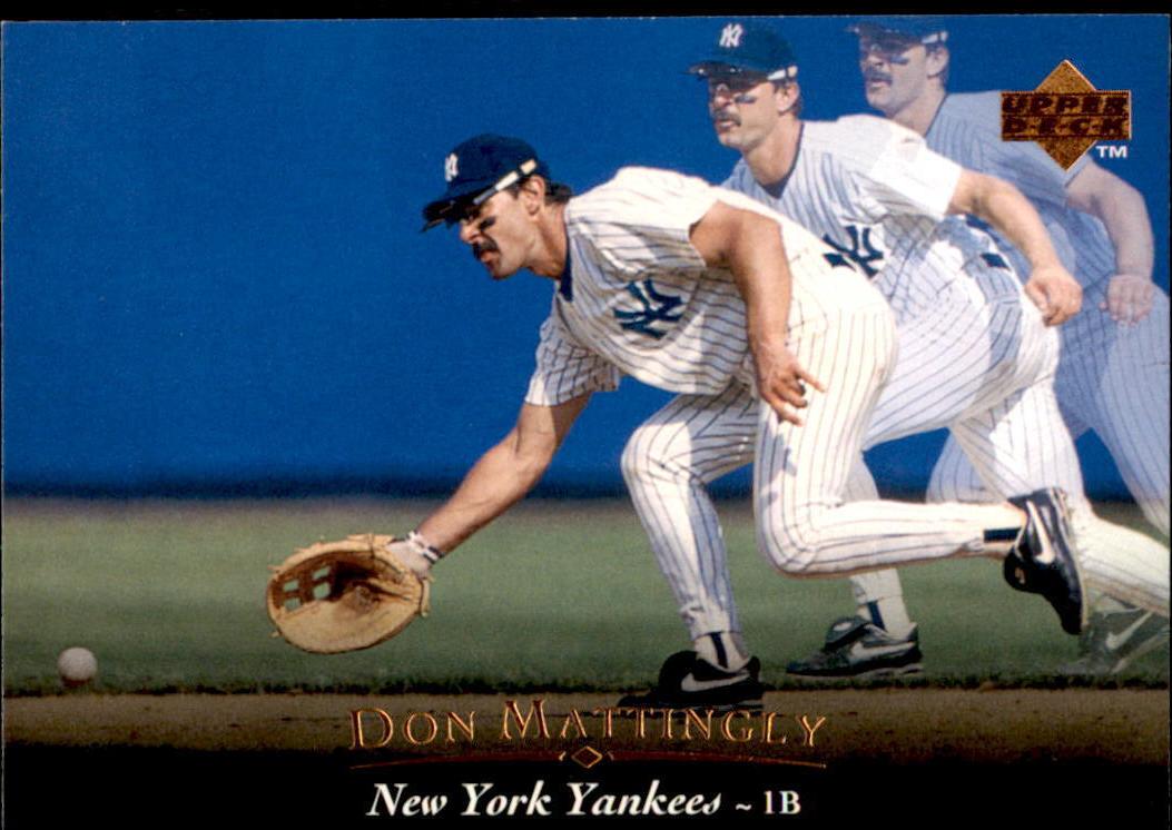 1995 Upper Deck Don Mattingly #210 card