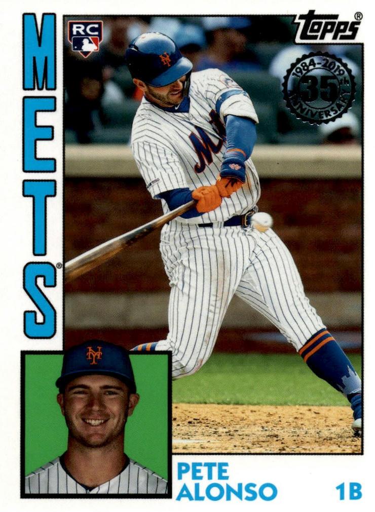 2019 Topps Update Pete Alonso #84-11 card