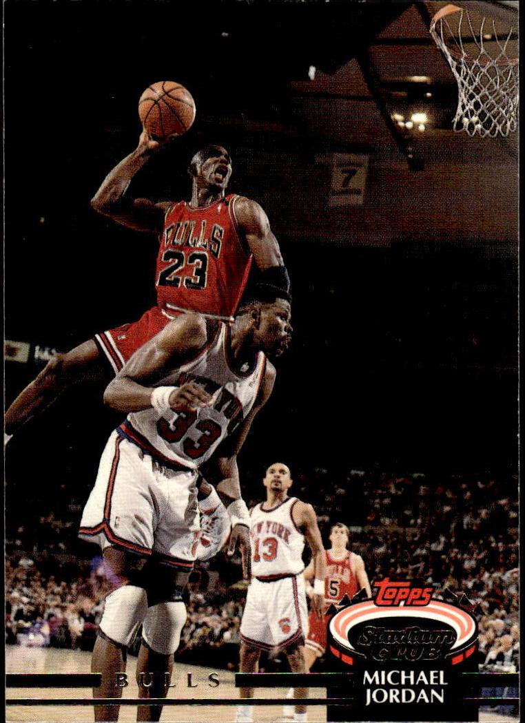 Michael Jordan 1992 Topps Stadium Club Basketball