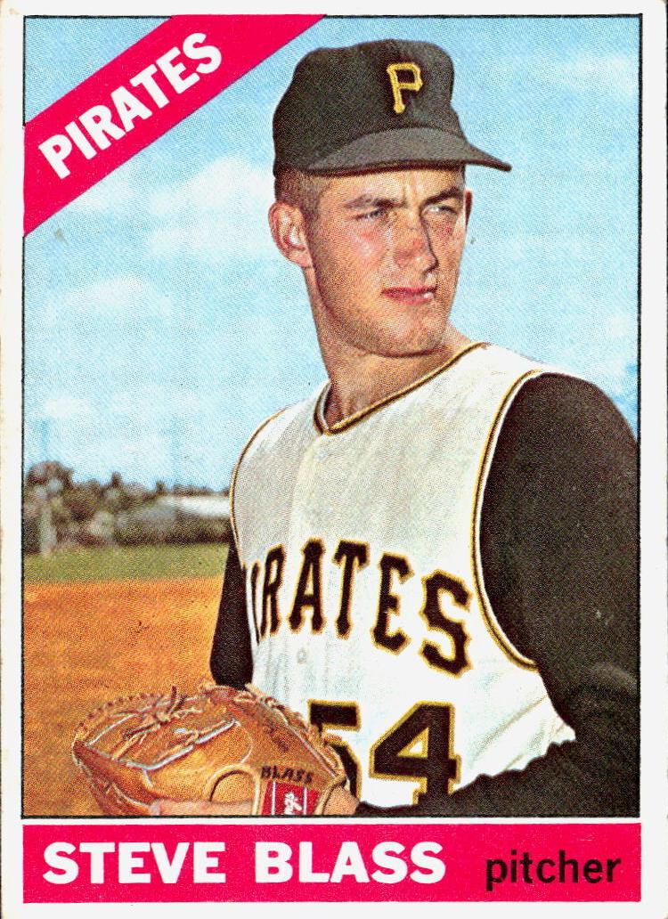 1966 Topps Steve Blass #344 card