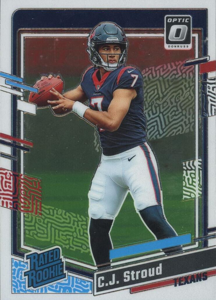 C.J. Stroud 2023 Donruss Optic Football card