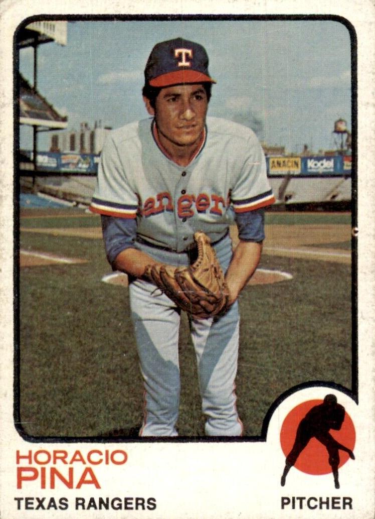 1973 Topps Horacio Pina #138 card