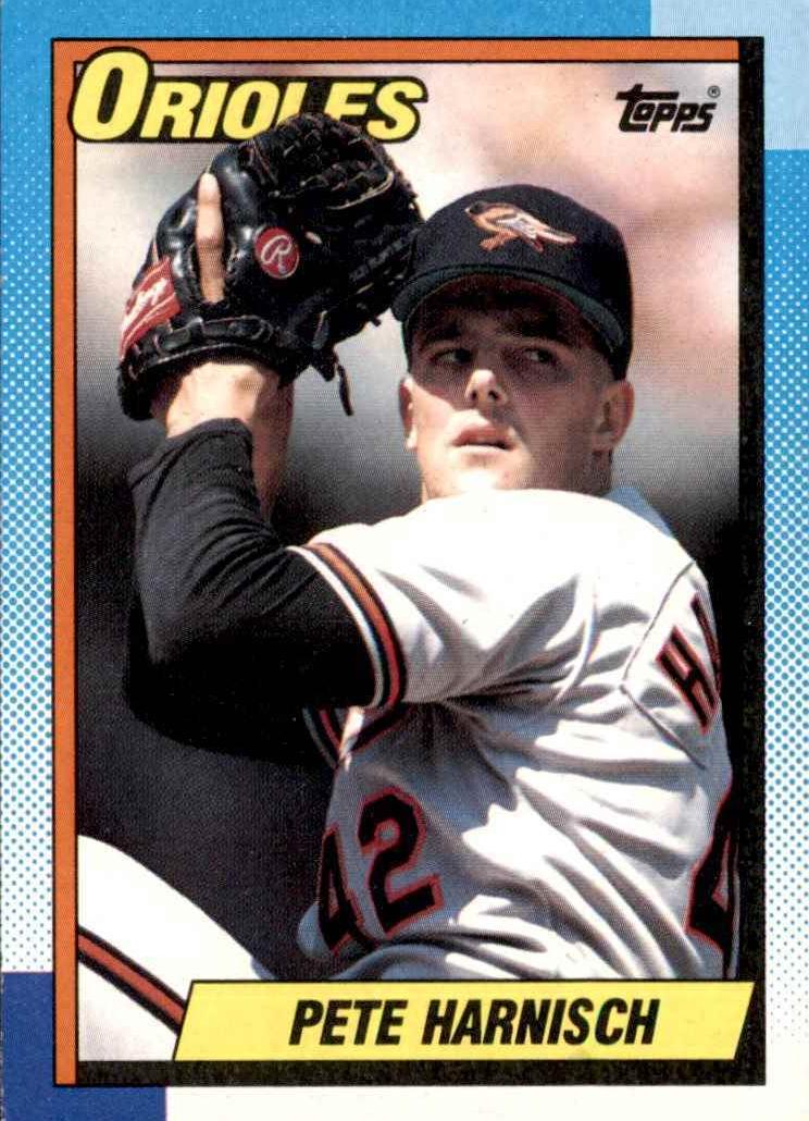 1990 Topps Pete Harnisch #324 card