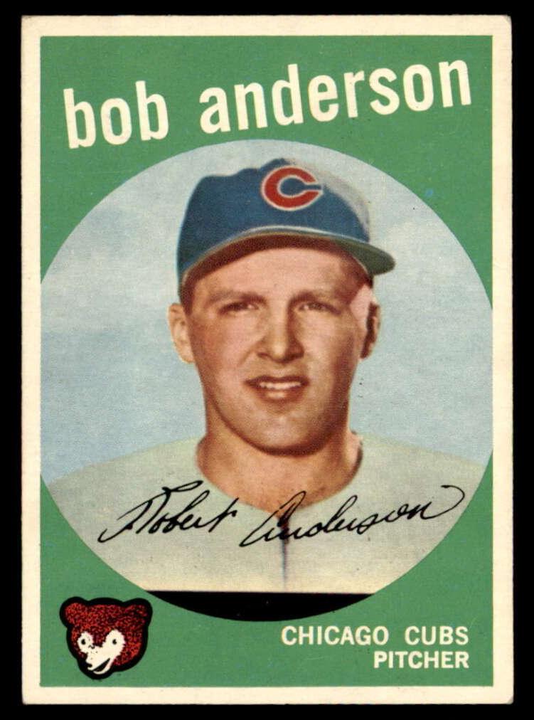1959 Topps Bob Anderson #447 card