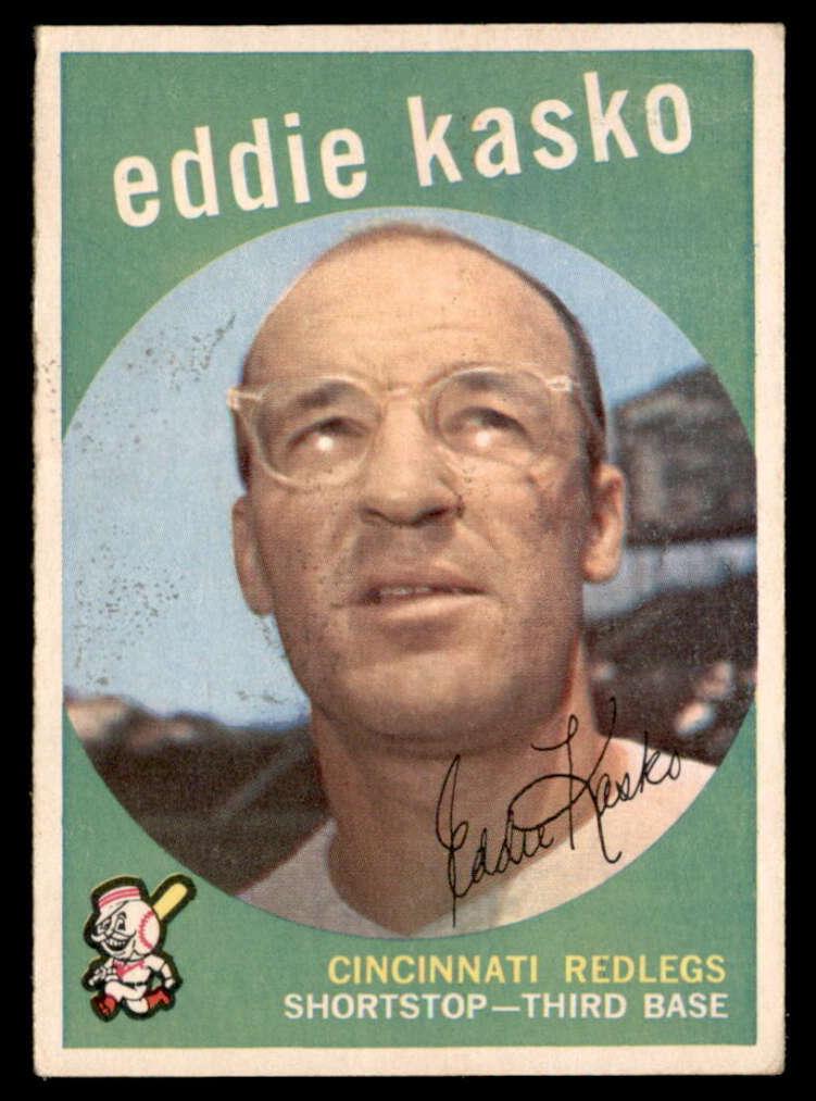 1959 Topps Eddie Kasko #232 card