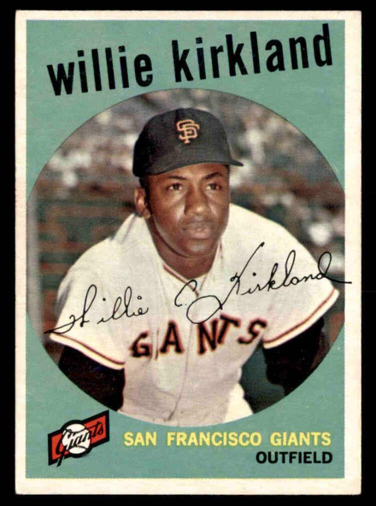 1959 Willie Kirkland #484