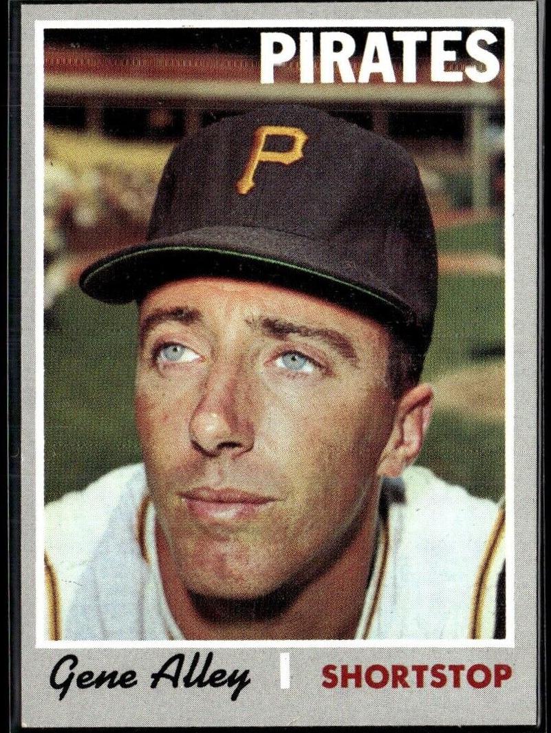 1970 Topps Gene Alley #566 card