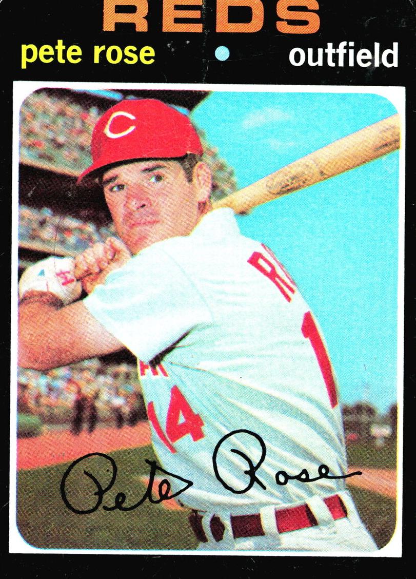 Pete Rose 1971 Topps Baseball