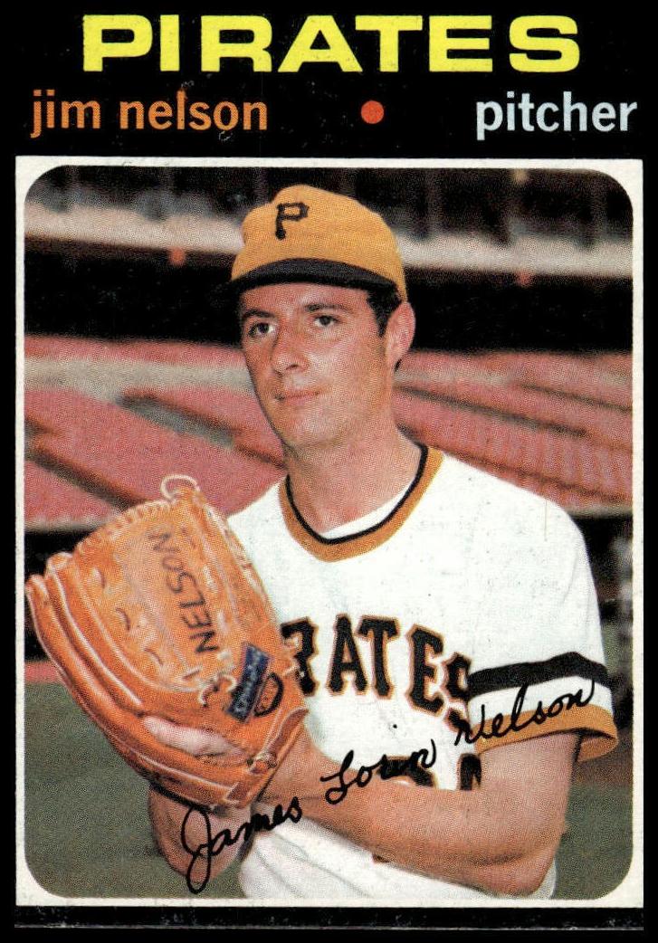 1971 Topps Jim Nelson #298 card