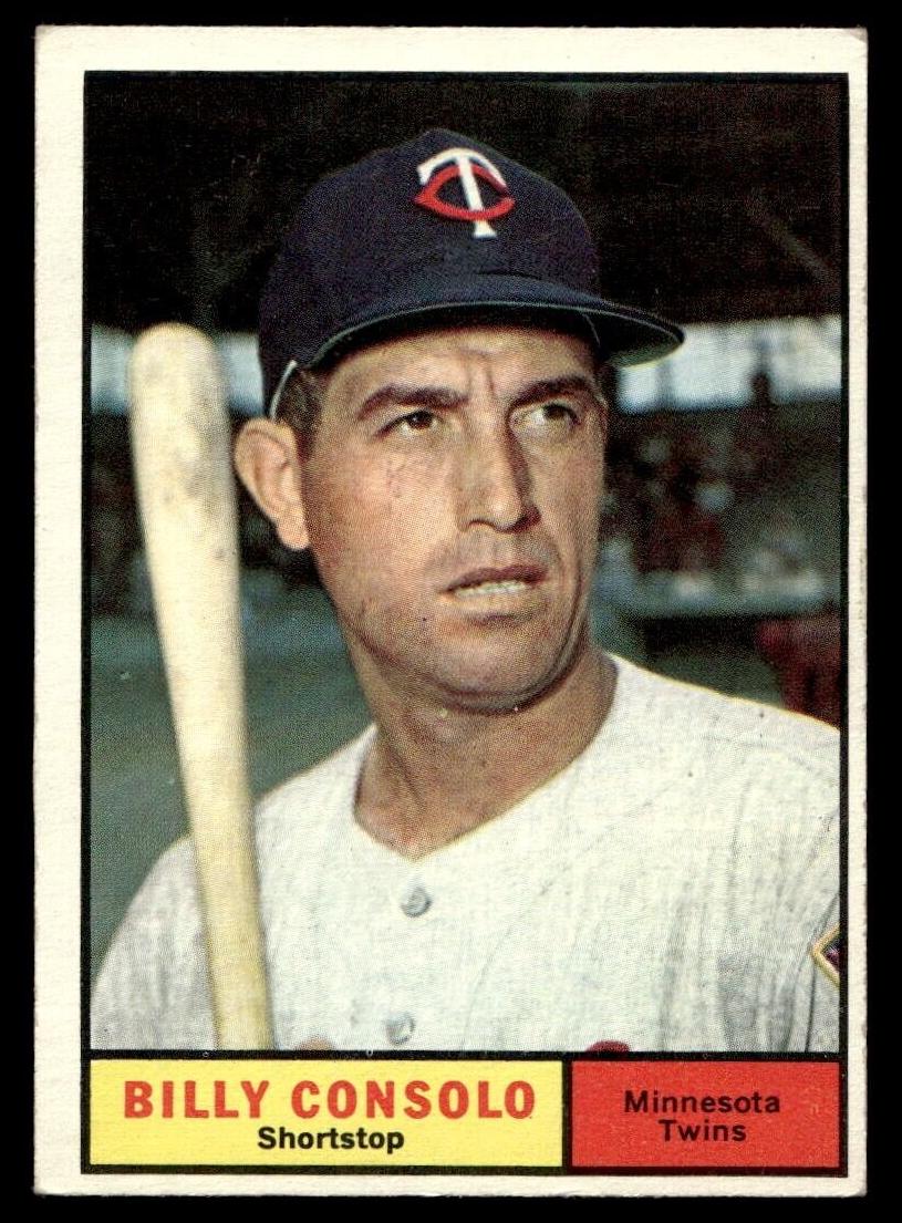 1961 Topps Billy Consolo #504 card