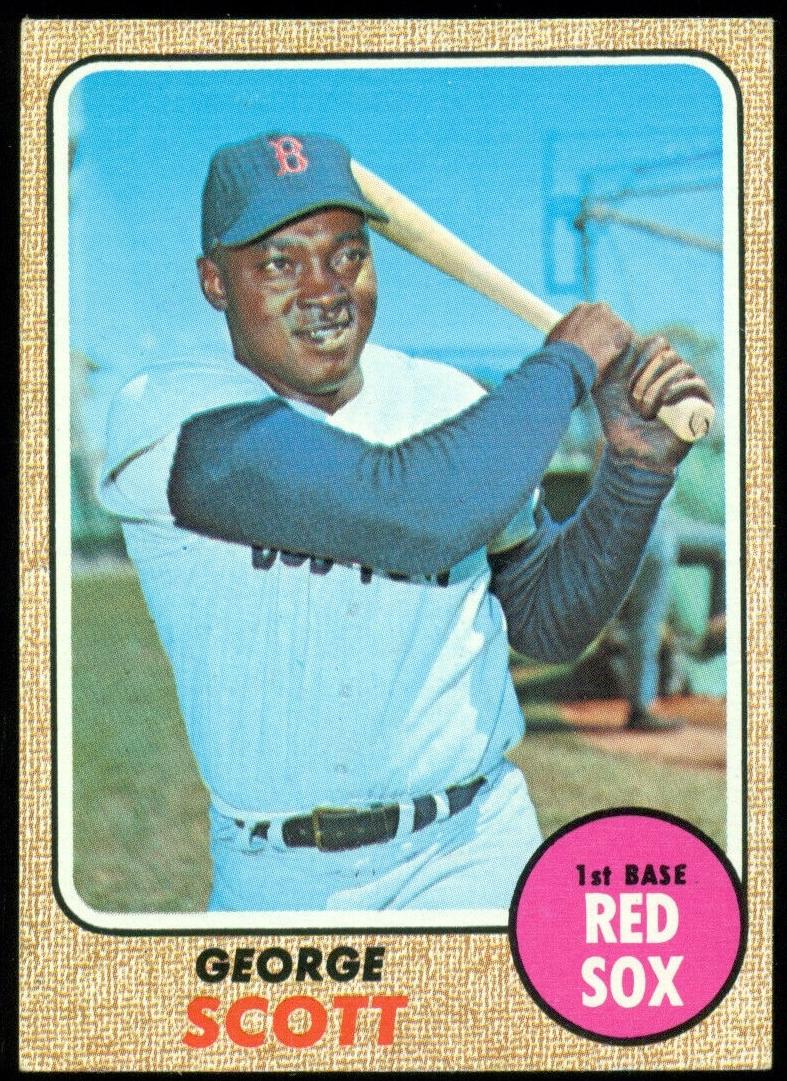1968 Topps George Scott #233 card