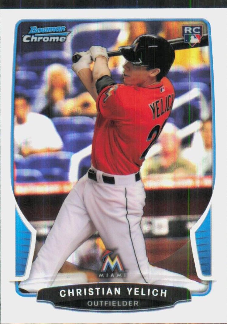2013 Christian Yelich [Refractor] #40