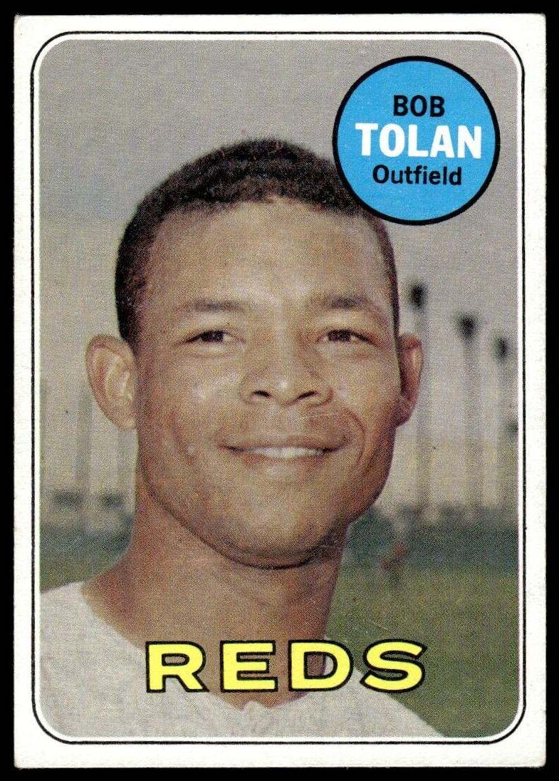 1969 Topps Bob Tolan #448 card