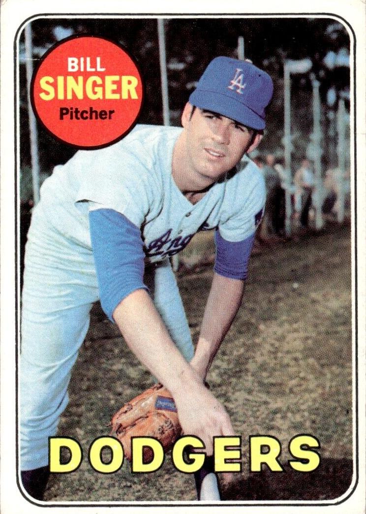 1969 Topps Bill Singer #575 card