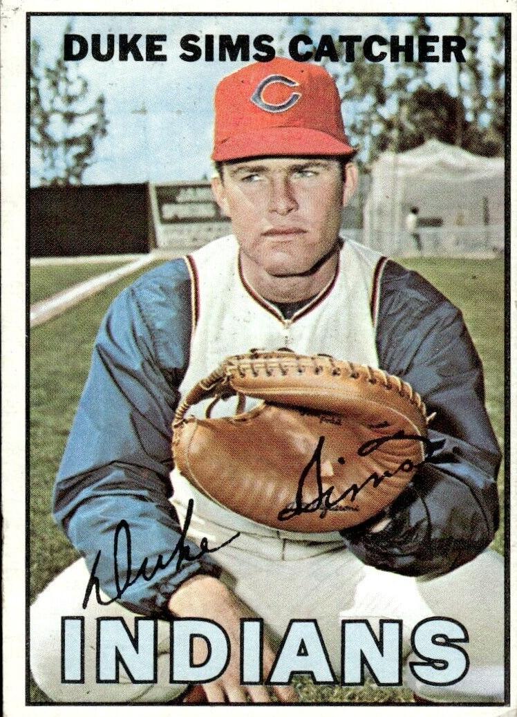 1967 Topps Duke Sims #3 card