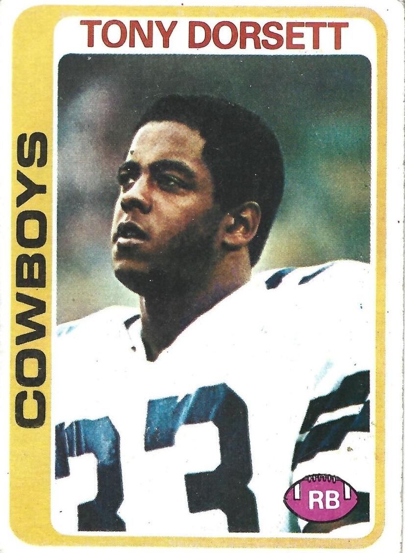 1978 Topps #315 Tony Dorsett front
