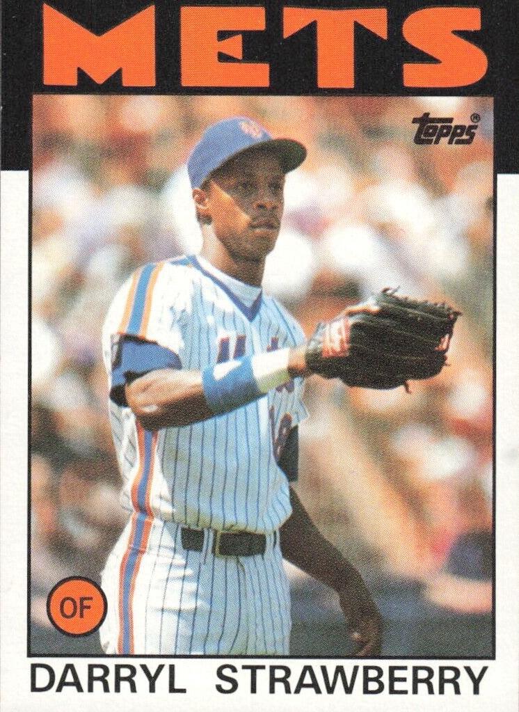1986 Darryl Strawberry #80