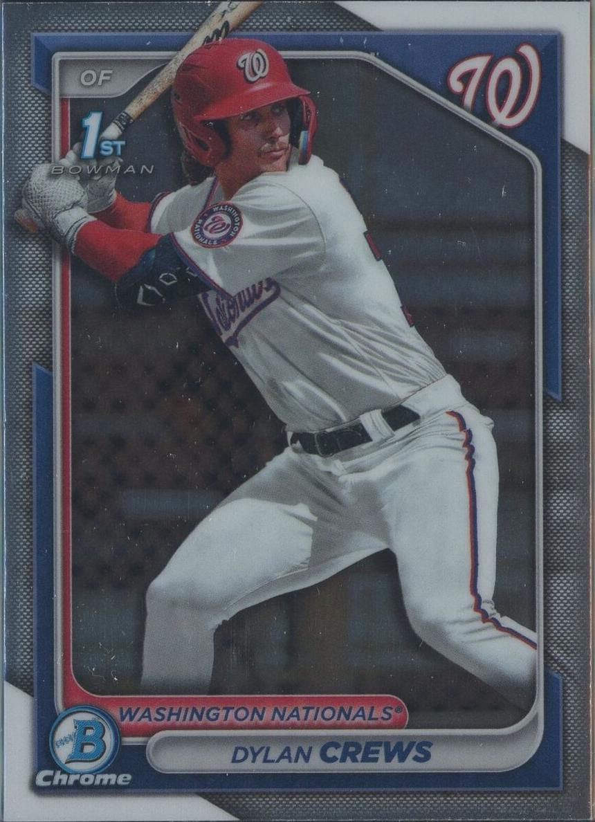 Dylan Crews 2024 Bowman Chrome Prospects card