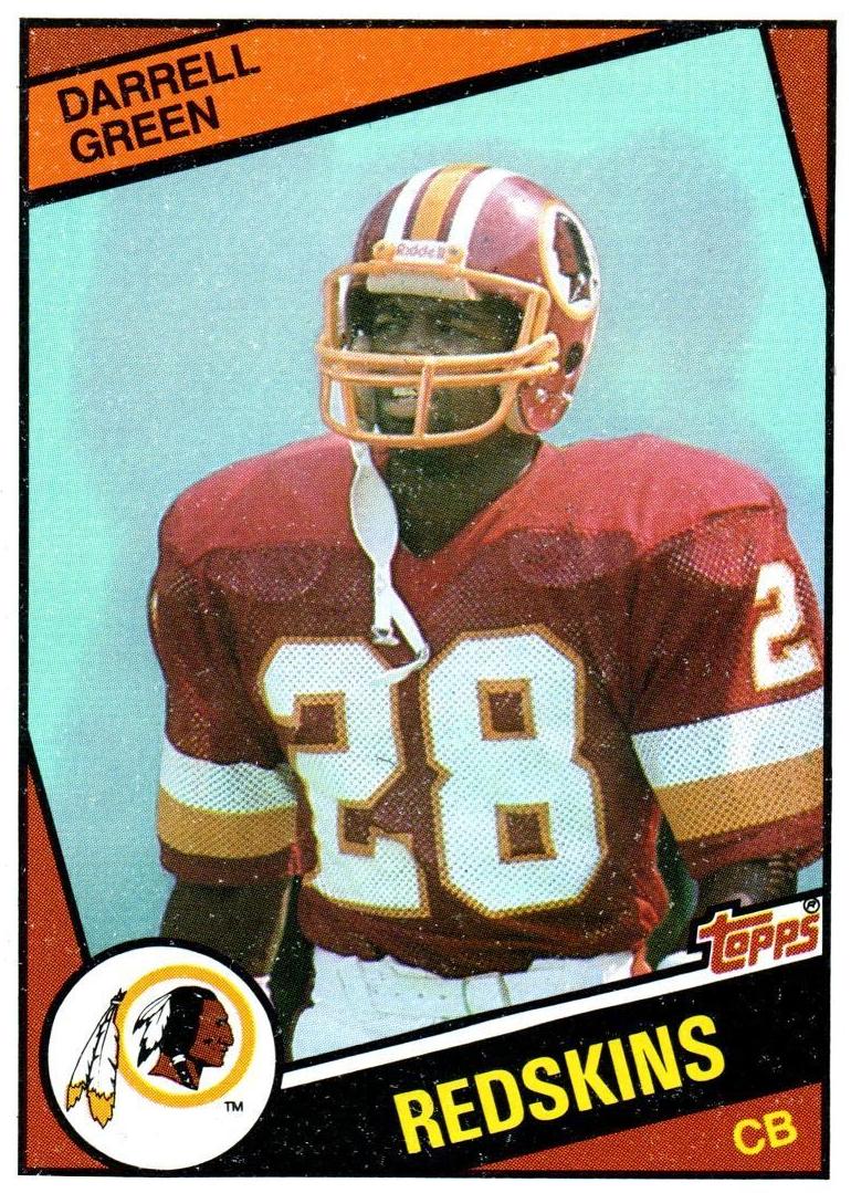 Darrell Green 1984 Topps Football