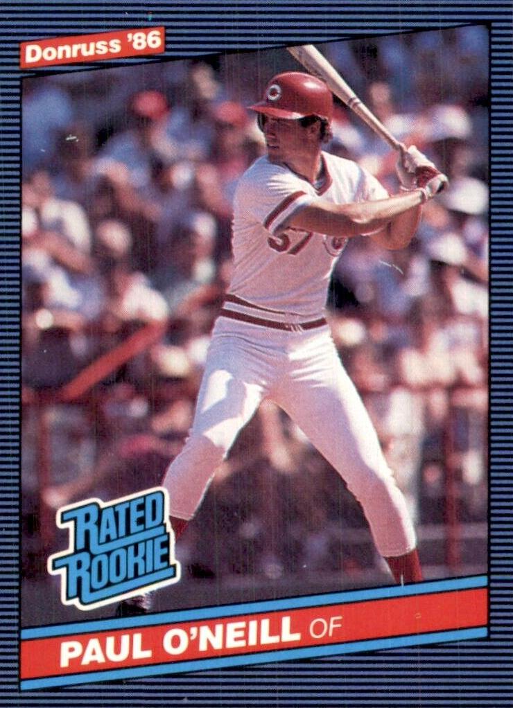 Paul O'Neill 1986 Donruss Baseball