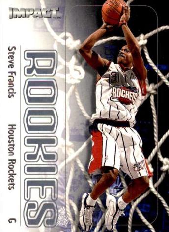 1999 SkyBox Impact Steve Francis #90 card