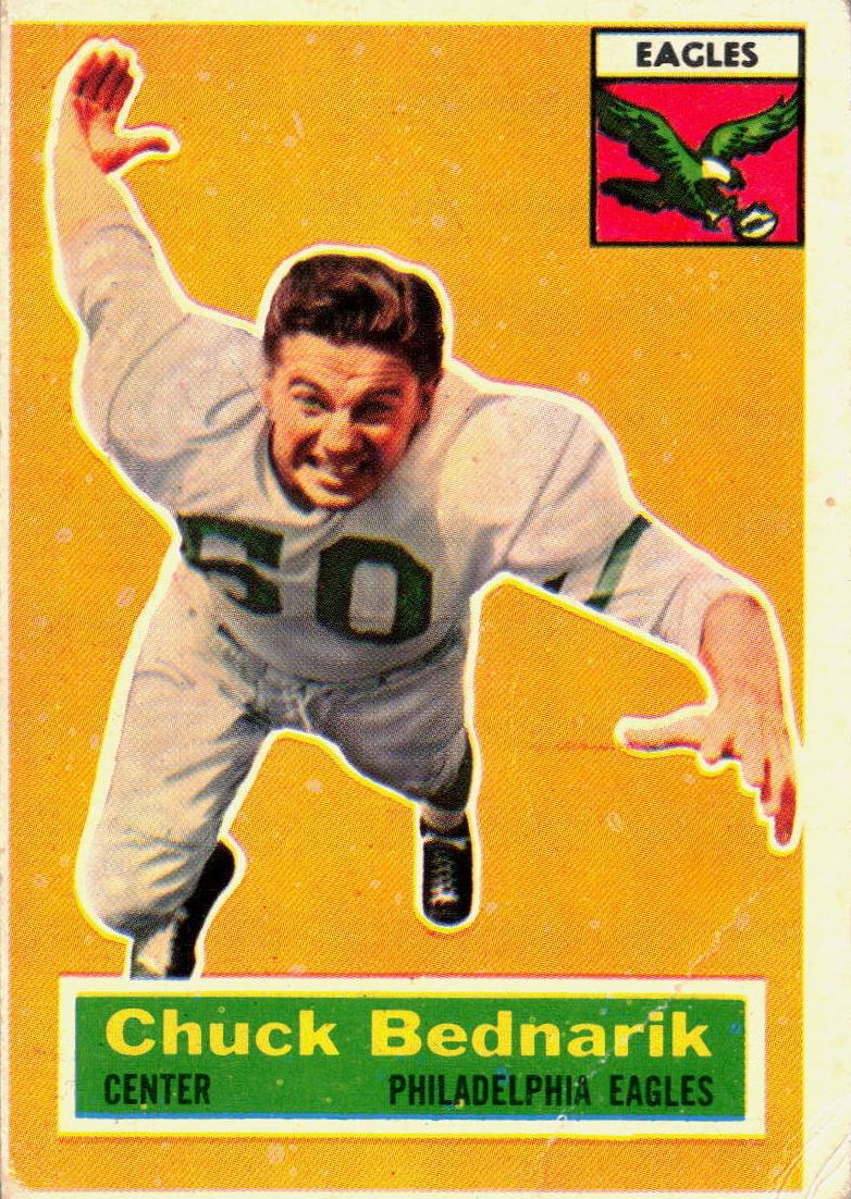 1956 Chuck Bednarik #28