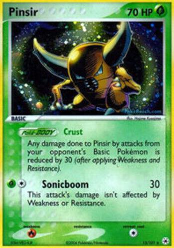 Pinsir Holo 2004 Pokemon EX Hidden Legends