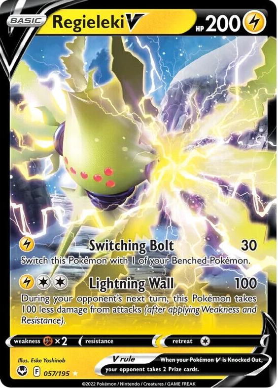 Regieleki V 2022 Pokemon Silver Tempest
