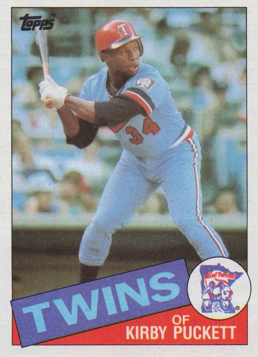 1985 Topps Base #536 Kirby Puckett front