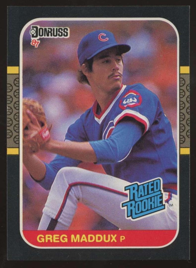 1987 Donruss Base #36 Greg Maddux front