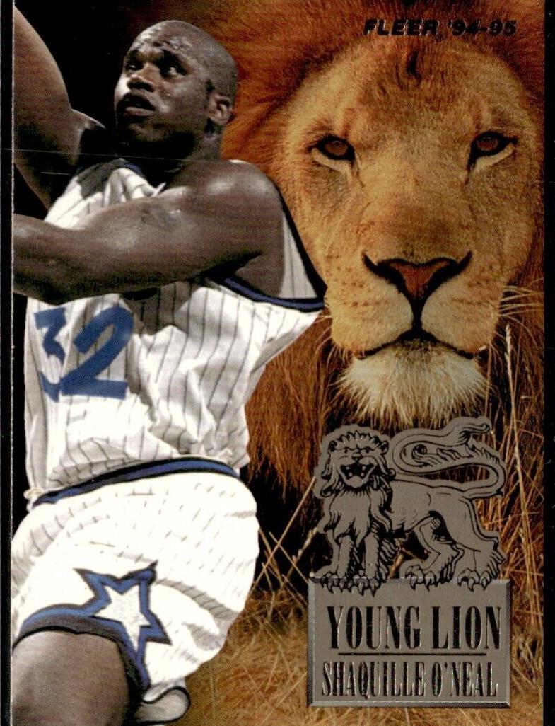 1994 Fleer Young Lions Shaquille O'Neal #5 card