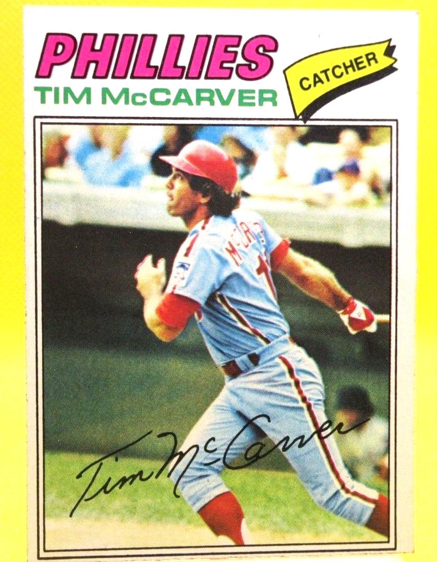 1977 Topps Tim McCarver #357 card