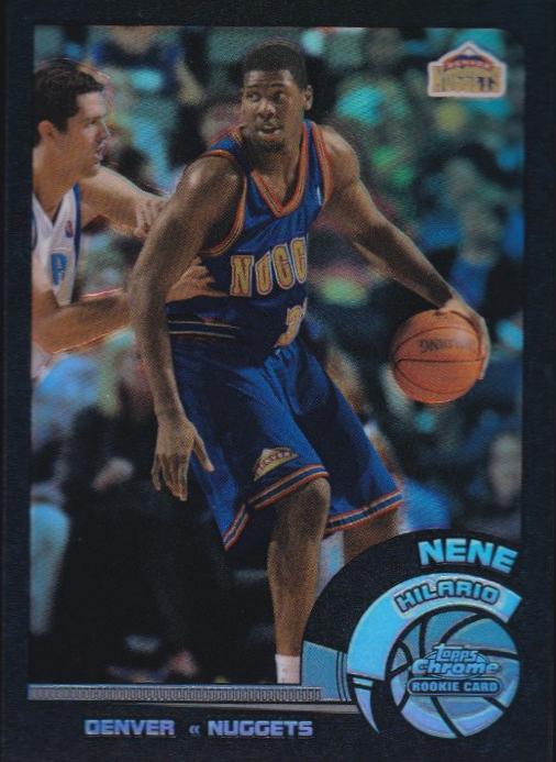 2002 Topps Chrome Nene Hilario #139 card