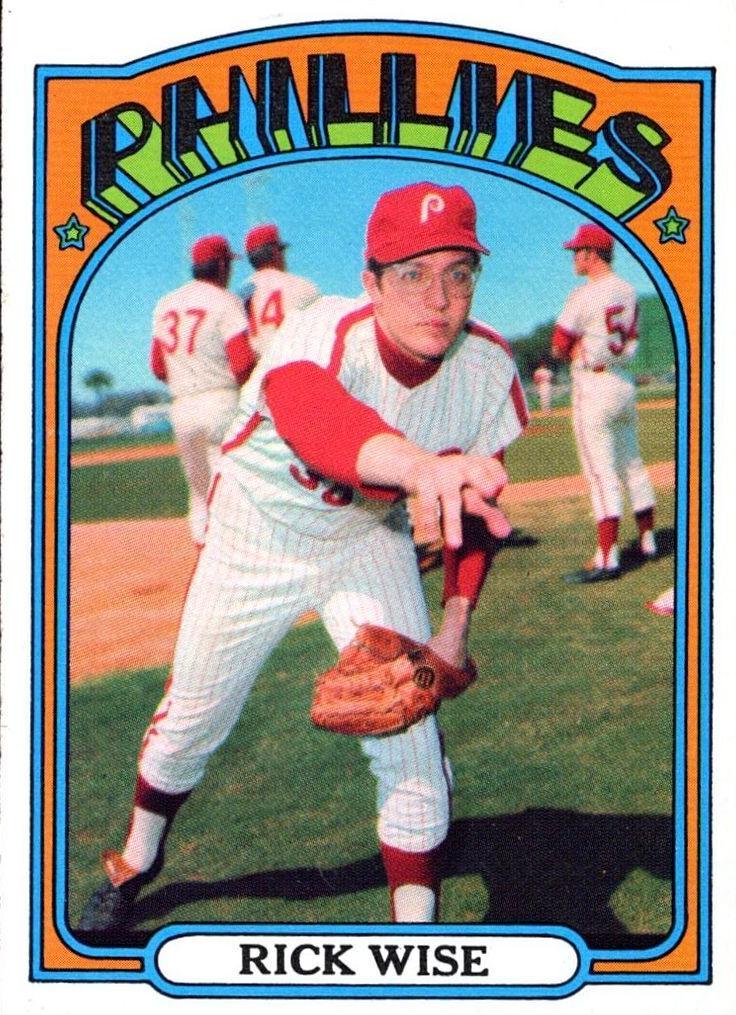 1972 Topps Rick Wise #43 card