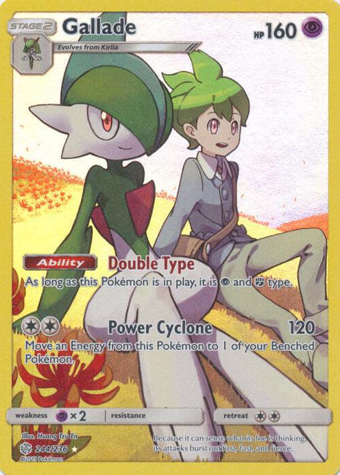 Gallade 2019 Pokemon Sun & Moon Cosmic Eclipse